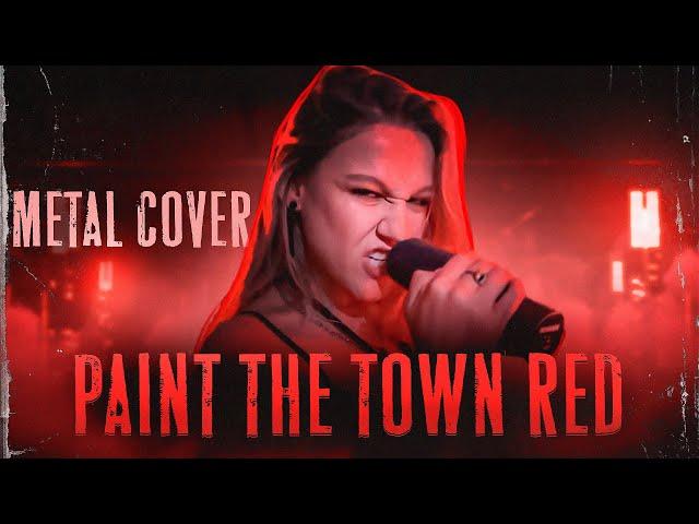 Doja Cat - Paint The Town Red (Metal Cover) Sasha Sova  @DigitalDelirium