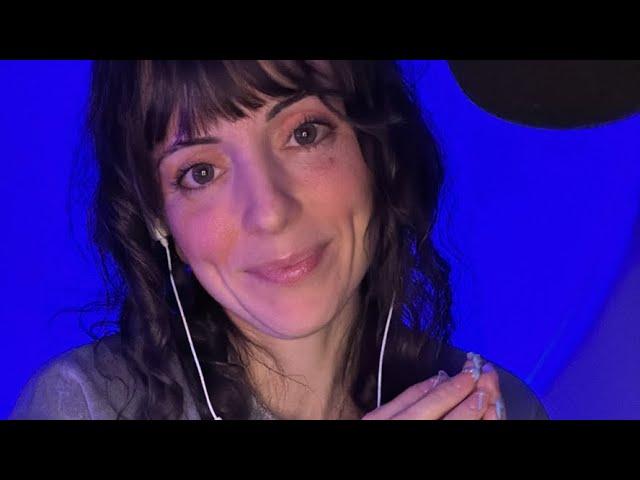 ASMR relaxing water bubble sounds tapping and Bible reading whispers