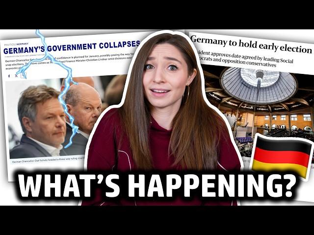 GERMANY'S GOVERNMENT CRISIS – Everything you need to know! | Feli from Germany