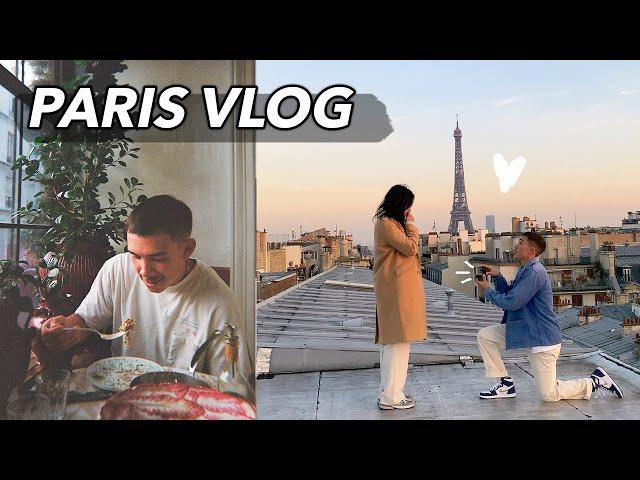 WE'RE ENGAGED!! A Week In Paris + 2 Days In London Travel Vlog 