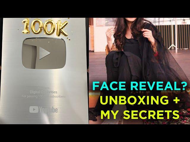 Silver Play Button Unboxing | 100k Special | Congratulations Digital Celebrities Family ️