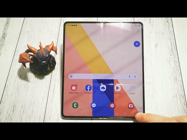 SAMSUNG GALAXY Z FOLD5: How to disable voice access activation button | Quick Guide