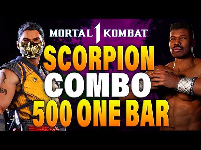 MK1 Scorpion Combos - MK1 Scorpion Combo Guide