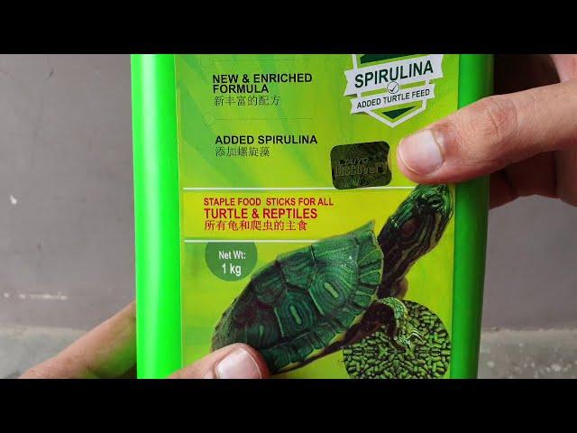 UNBOXING OF TAIYO PLUS DISCOVERY PREMIUM TURTLE FOOD, Best Food For Turtles and Tortoises 