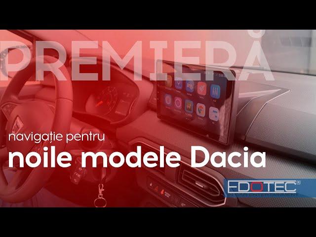 PREMIERĂ! Navigație pentru noile modele Dacia // Logan, Sandero, Stepway, Jogger