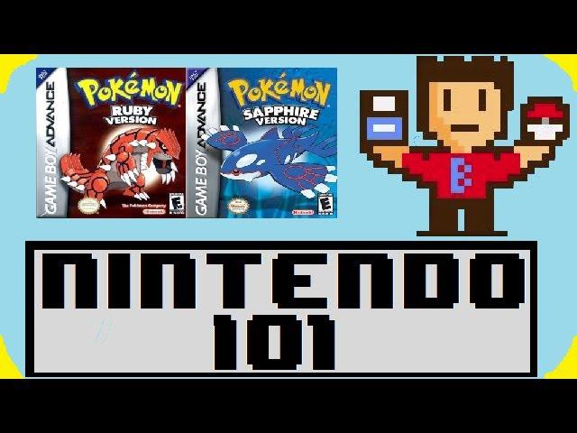 Nintendo 101 - The History of Pokemon Ruby/Sapphire!