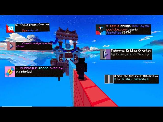 The Top 10 Best Bridge Overlays | Hypixel The Bridge