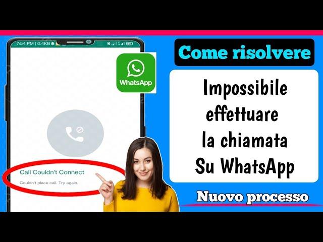 Come riparare la chiamata non potrebbe posizionare su WhatsApp (2023) | @Dynamik.Solution