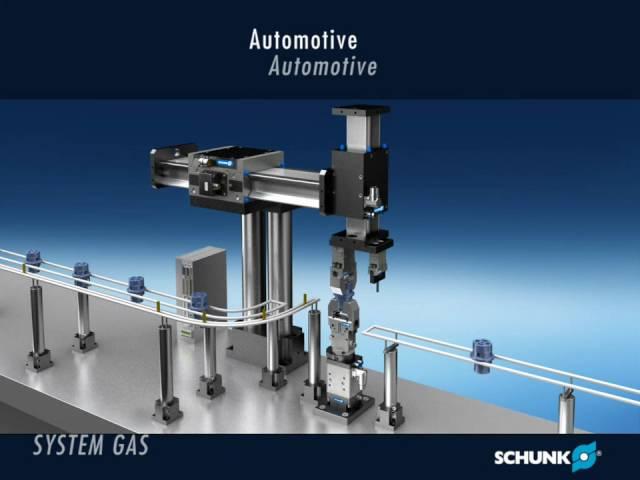 SCHUNK GAS Linear Motor Axis