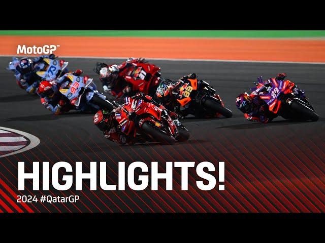 MotoGP™ Race Highlights  | 2024 #QatarGP