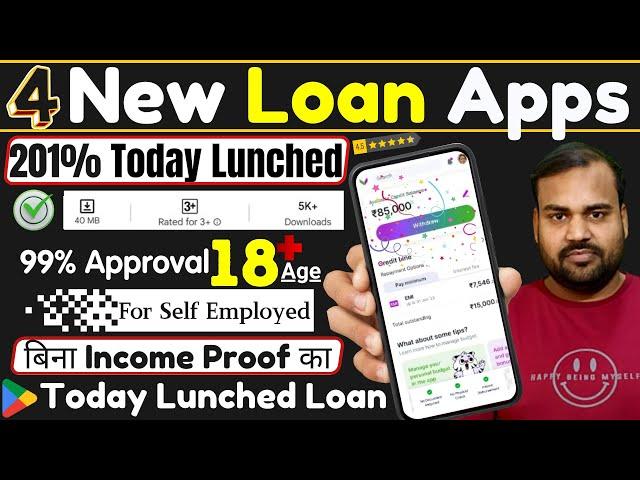 4 Newly Loan App 2024 Without Income Proof | Bad Cibil Loan App | Loan App | New Loan App 2024