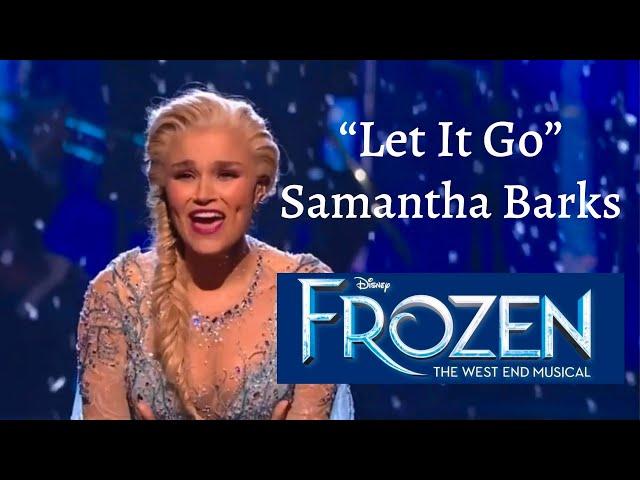 Samantha Barks - FULL Let It Go | Frozen West End - London (Royal Variety Performance)