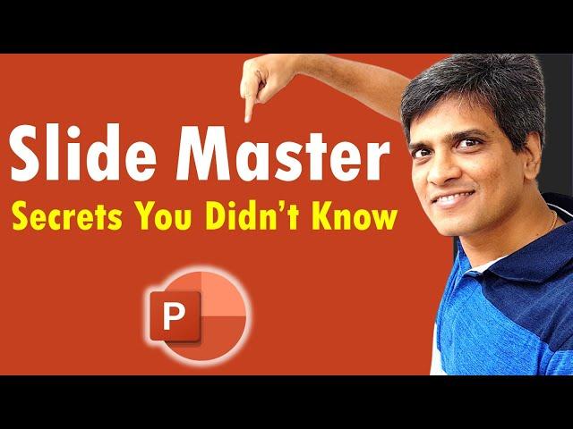 All about PowerPoint Slide Master [Basic to Advanced]