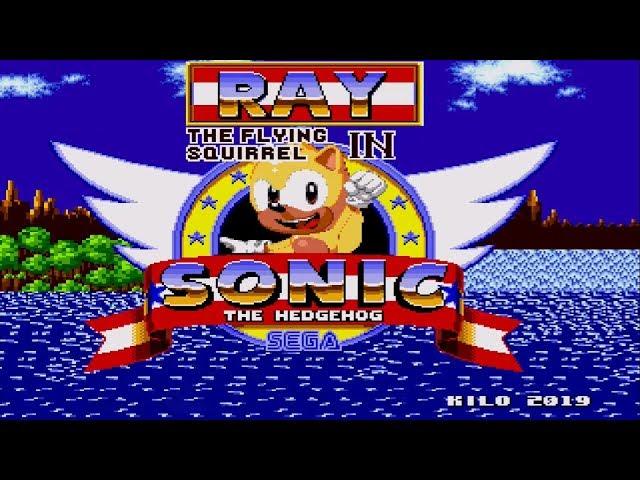 Ray in Sonic 1 :: First Look Gameplay (720p/60fps)