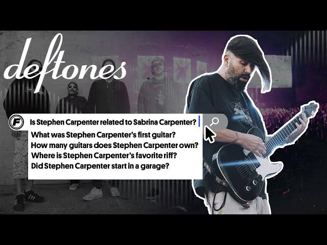 STEPHEN CARPENTER (DEFTONES) ANSWERS THE WEBS MOST SEARCHED QUESTIONS