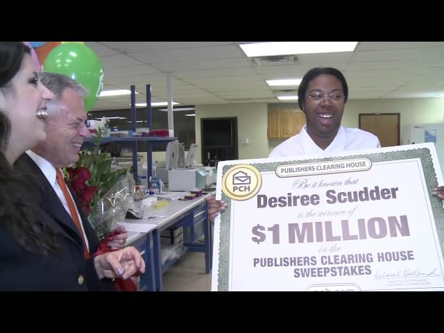 Publishers Clearing House Winners: Desiree Scudder From Irving, Texas Wins $1 Million