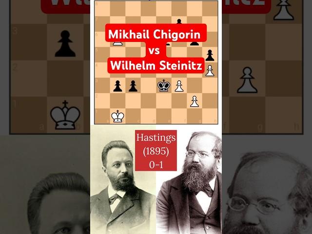 Mikhail Chigorin vs Wilhelm Steinitz Hastings (1895)