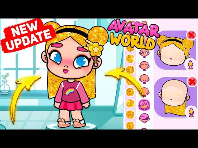 GOLDEN HAIR SECRET/ New Secrets and Hacks in Avatar World