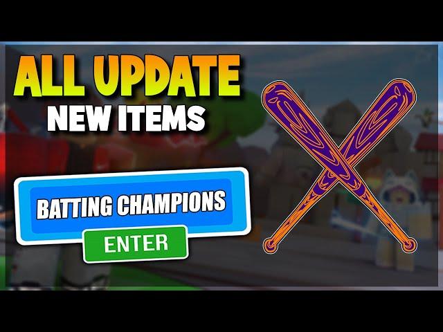 ALL *NEW* SECRET CODES!? Roblox Batting Champions 2021