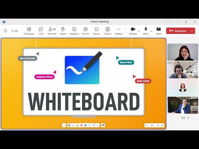  Microsoft Whiteboard in Teams nutzen (2024)