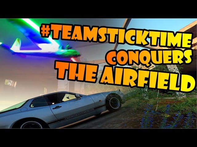 #teamsticktime conquers the abandoned airfield