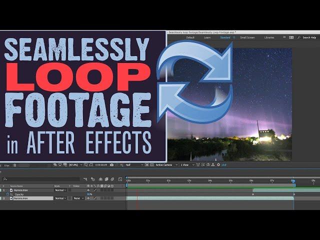 HOW TO LOOP PARTICLES IN AFTER EFFECTS  | HOW TO LOOP