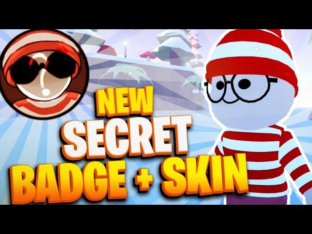 How to get ??? Badge and Waldo skin in DropBlox