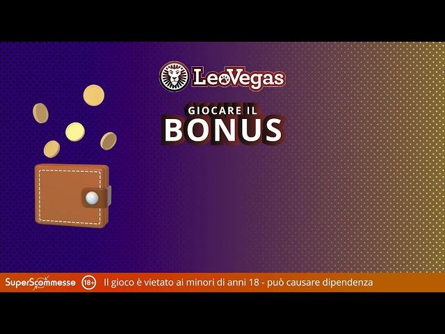 LEOVEGAS BONUS SCOMMESSE: fino a 200€ di bonus benvenuto LEOVEGAS per un nuovo conto gioco