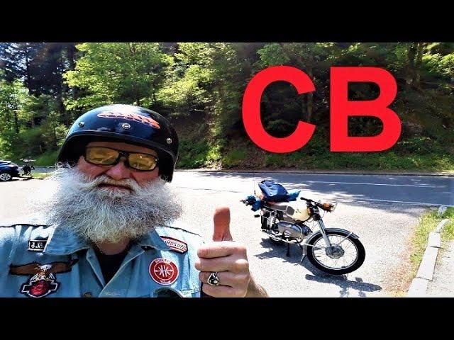  CB-FUNK!  Großes Besteck auf der Kreidler Florett im Schwarzwald!