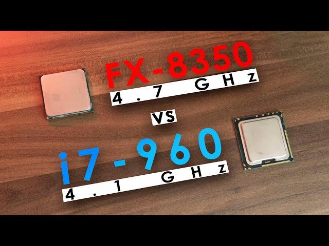 FX-8350 vs i7-960 in 2023 - What If AMD FX Wasn't Delayed?