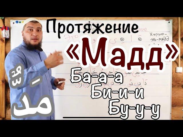 Урок № 4: "Мадд" ( ّمَد ) - "Протяжение Гласных" (харакатов)