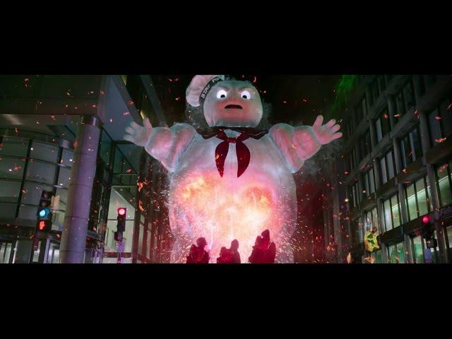 Ghostbusters (HD, 2016). Marshmallow man