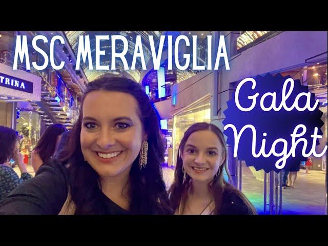 MSC Meraviglia: Gala Night  | Day at Sea | Shops, Pool, Kid’s Club + More 2023