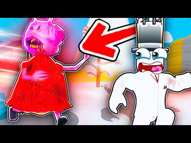 *УКРАЛ* ЕДУ У ПИГГИ И ТЕПЕРЬ ОНА ХОЧЕТ МЕНЯ УБИТЬ!!! | ИГРАЮ В HUNGRY PIG В ROBLOX! / Роблокс