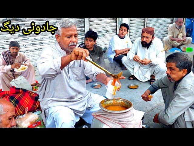 Poor Baba Selling Haleem on the Roadside Every day | people are Carzy for Haleem | Haleem Recipe