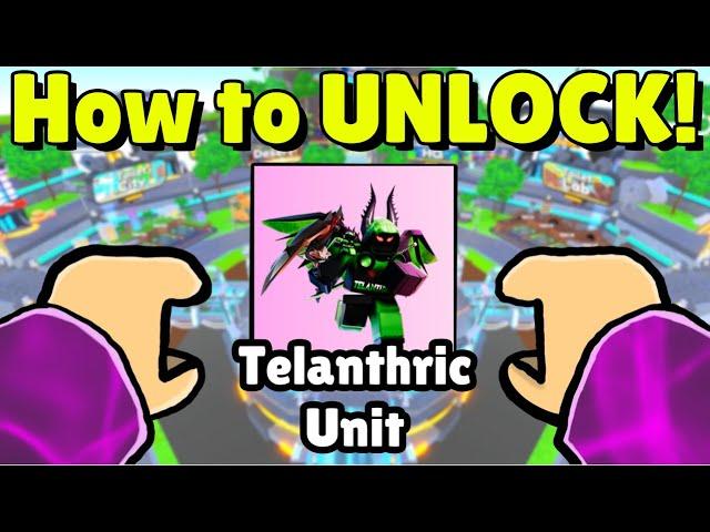 How to EASILY Unlock TELANTHRIC Unit! (Toilet Tower Defense)