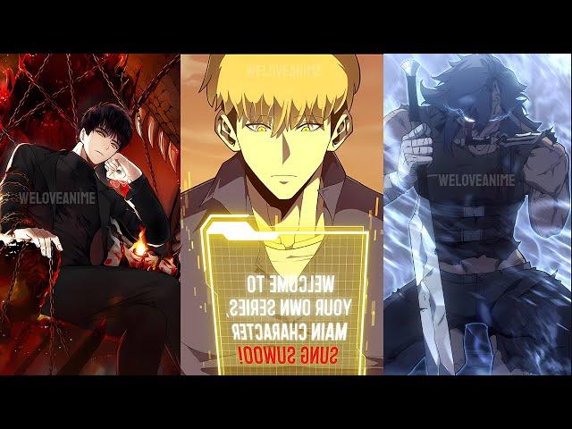 Top 10 manhwa better than solo leveling | manhwa like solo leveling with op mc