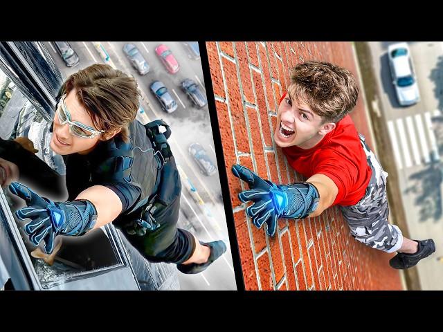 We Tried Mission Impossible Stunts In Real Life! - Challenge