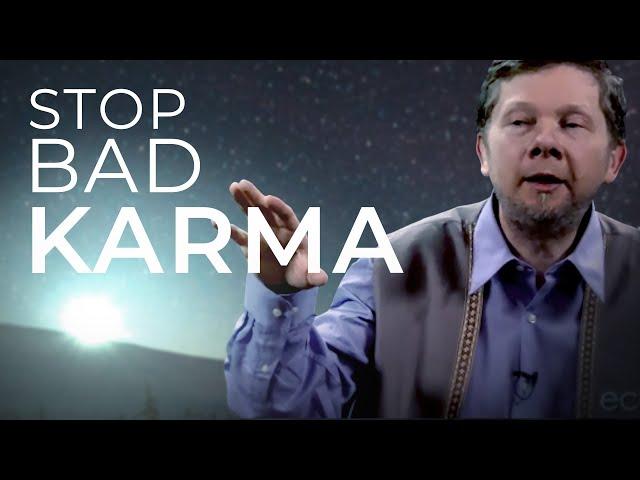 You Can Go BEYOND Karma | Eckhart Tolle Explains