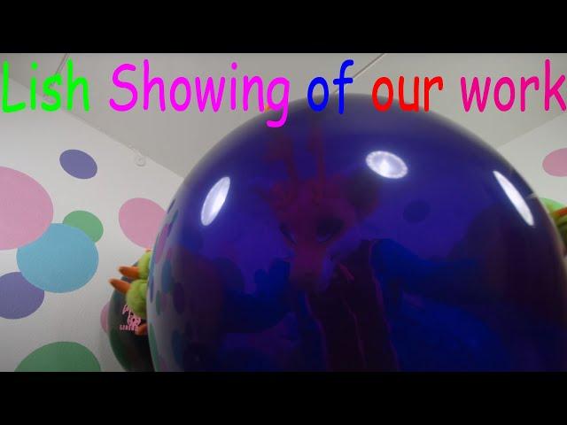 Lish showing of our work