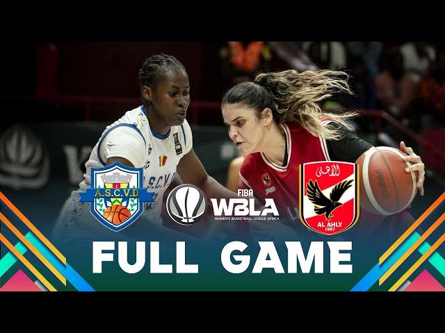 ASC Ville de Dakar v Al Ahly Sporting Club | Full Basketball Game | FIBA WBLA 2024 | Group Phase