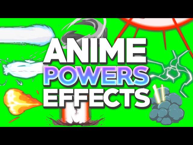 Green Screen Anime Powers Video Effects (HD) Pack | Video Effects Green Screen