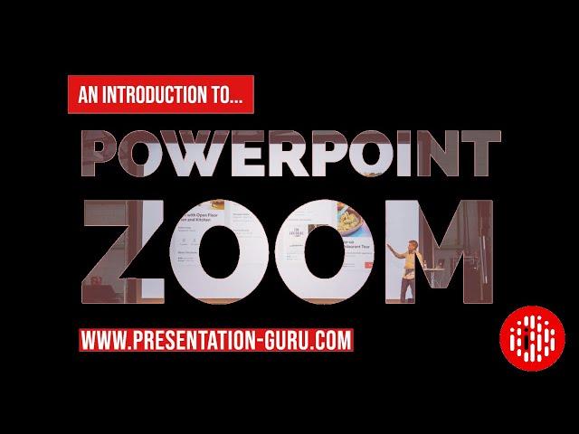 PowerPoint Zoom Tutorial 1 - Make a Prezi type presentation in PowerPoint in 10 minutes