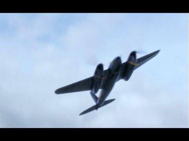 RAF De Havilland Mosquito F.B.VI Strafing German Staff Cars in Denmark HD The Bombardment (2021)