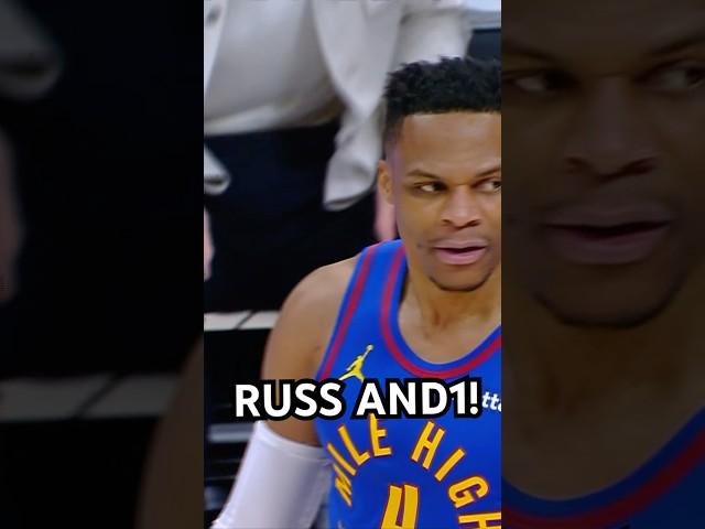 Russ with the AND-1 and his fan from South Korea in the stands loves it!