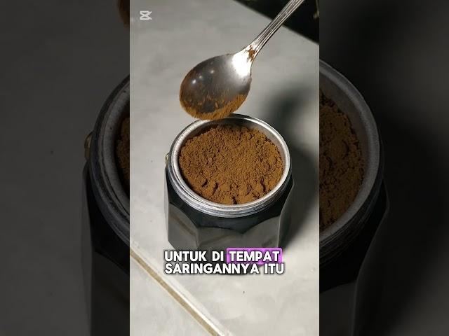 Cara ngopi enak pakai moka pot.. pesan disini ya https://s.shopee.co.id/VoH07bsJ9 #kopi #mokapot