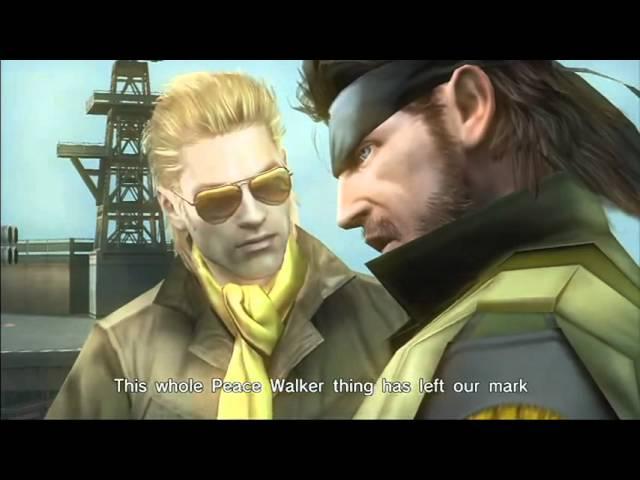 Metal Gear Solid : Peace Walker " Big Boss speech (ending) "