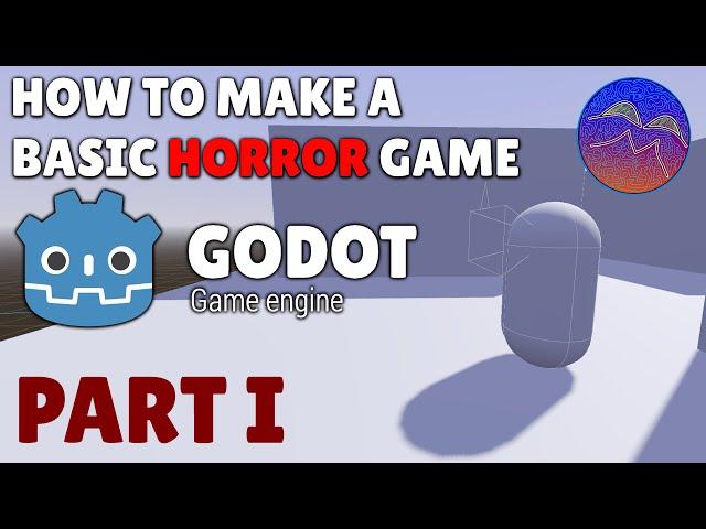 How to Make a Basic Horror Game in Godot - Part 1 (Godot 4 Tutorial)