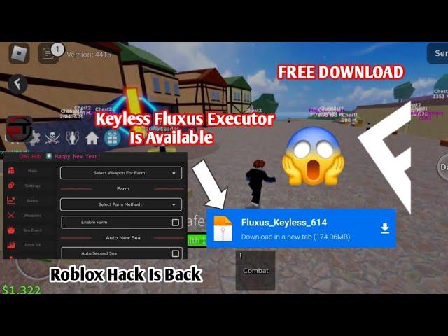 How To Download Fluxus Keyless Executor Full Tutorial Working In Some Devices #roblox #bloxfruits