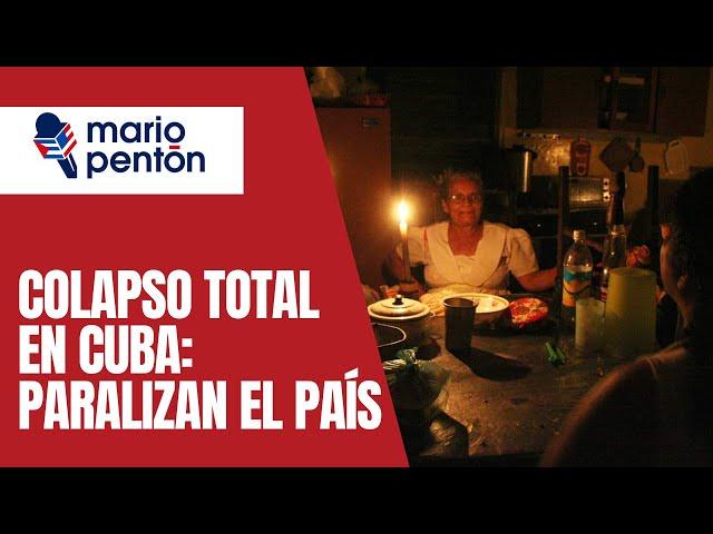 Colapso total en Cuba: paralizan la economía ante déficit de electricidad